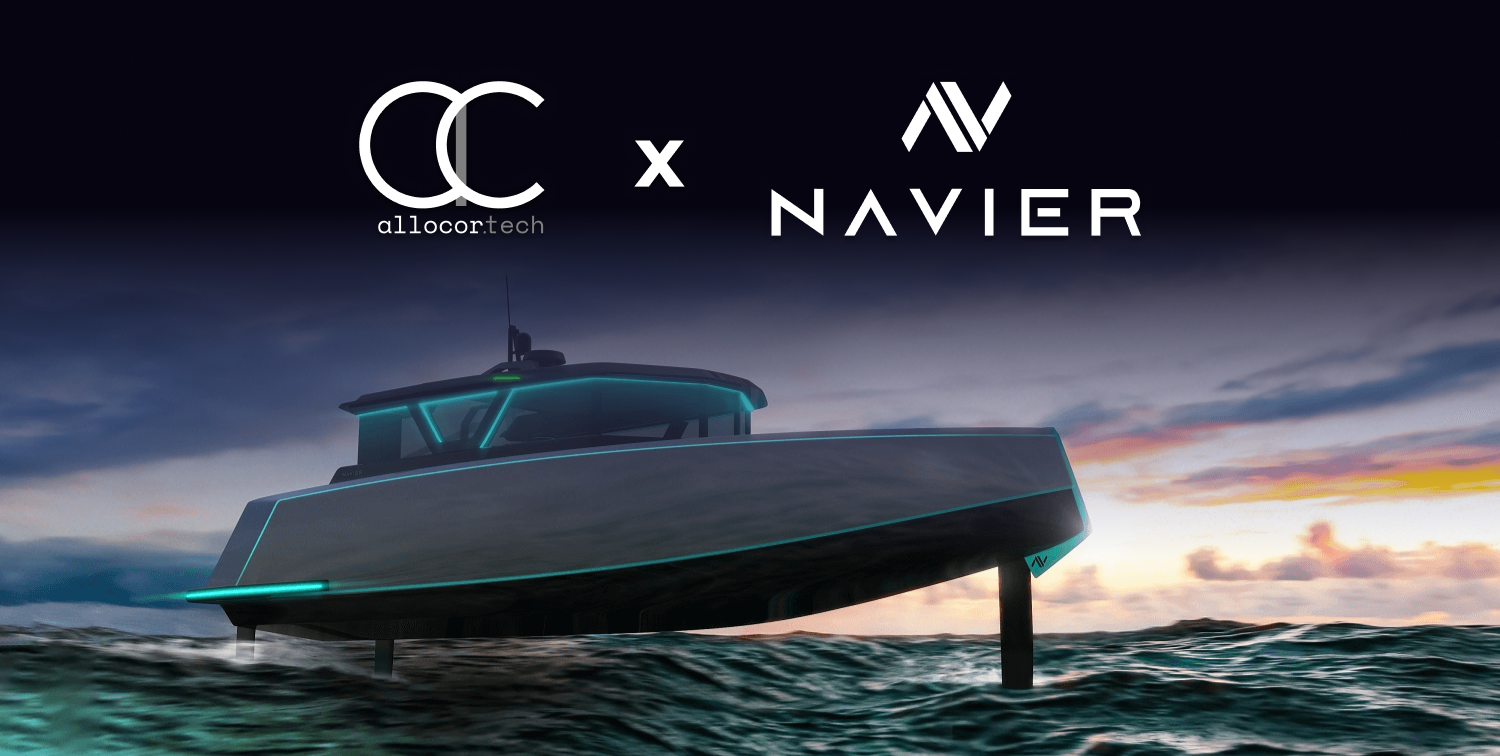 allocortech is Providing a Custom “Navionics” Suite for Navier’s Electric Hydrofoil Boats