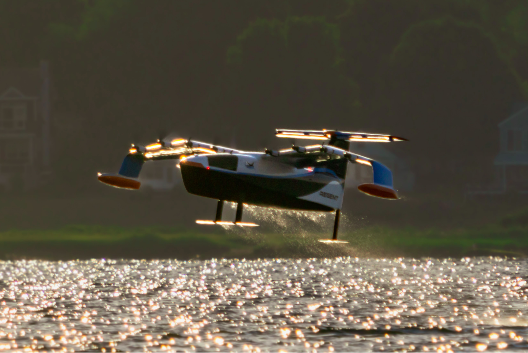 REGENT Seaglider First Flight – Powered by allocortech