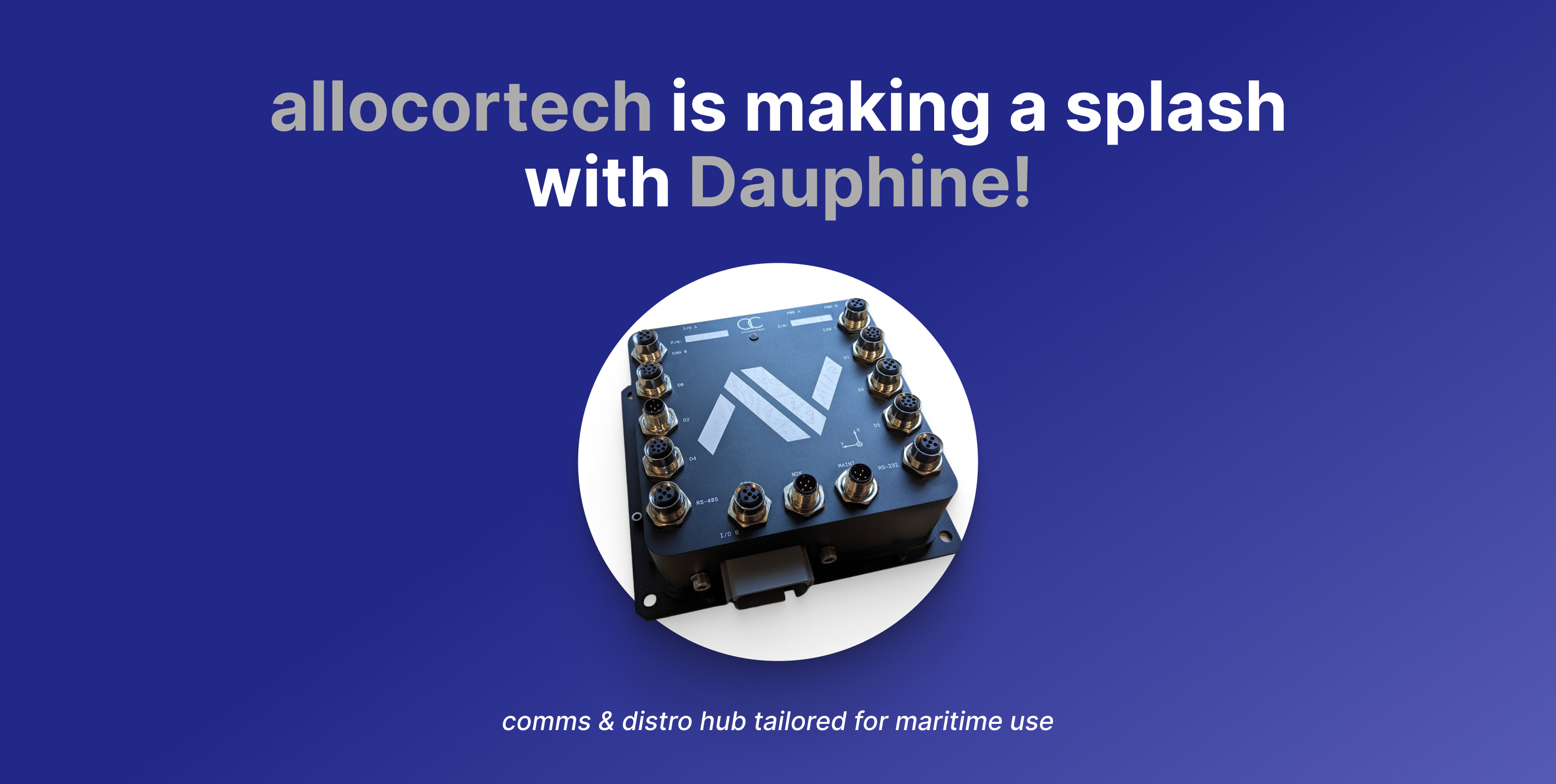 We’re Making a Splash With Dauphine!