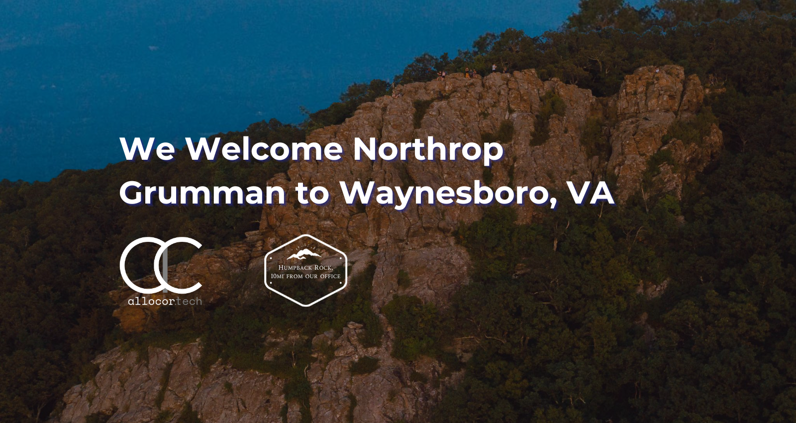 Welcome to the area, Northrop Grumman!